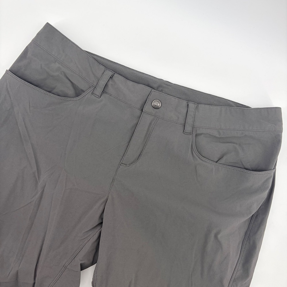 Patagonia Pants Womens 12 Gray Quandary Cropped Hiking Stretch Outdoor Capri